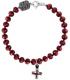 KING BABY 〔キングベイビー〕 ブレスレットFaceted Ruby W / Ancien Cross|BRACELETS|【KING BABY】 