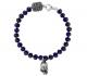 KING BABY 〔キングベイビー〕 ブレスレット Sapphire / Skull Plate|BRACELETS|【KING BABY】 