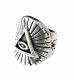 KING BABY 〔キングベイビー〕 リング All Seeing Eye Coin|RING|【KING BABY】 