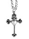 QUEEN BABY 〔クイーンベイビー〕 ネックレス Q12-5047 Small 3D MB Cross Pendant|QUEEN BABY|【KING BABY】 