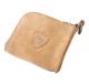 HTC Sunset L-zip Wallet Flower Suede #1 TQS N / Beige
