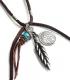 CHAFF DESIGN�̥���ա��ǥ������Wheat & Native Turquoise Necklace