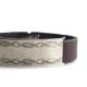 CHAFF DESIGN�̥���ա��ǥ������Leather Solid Plate Bracelet