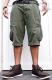 HTC �̎������Î��������͡��ѥ�� VINTAGE REMAKE CARGO SHORT PANTS   ON STUD