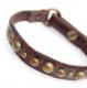 HTC Bracelet Round Studs #4 B / Brown
