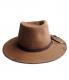 CHAFF DESIGN�̥���ա��ǥ������ Vintage Remake Custom Long Brim Hat / Brown