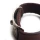 CHAFF DESIGN�̥���ա��ǥ������Leather Plate On Turquoise Bracelet