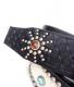 HTC ̎Î ٥ Oval Studs&Emboss Police Stingray Belt / Black
