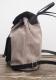 HTC �̎������Î��������͡��Хå� ����Turquoise Flower Suede Backpack / Navy��Dk Brown