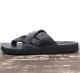 HTC��The Sandalman�ڎ������Î��������ߎ��ݎ��ގَώݡ� ������� ���� Double Strap 1Point Turquoise Studs / Black