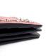 HTC Long Wallet Flower Leather #4 BLACK N / Red