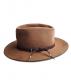 CHAFF DESIGN�̥���ա��ǥ������ Vintage Remake Custom Long Brim Hat / Brown