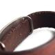 CHAFF DESIGN�̥���ա��ǥ������Leather Plate On Turquoise Bracelet
