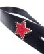 HTC ̎Î ٥ Star Studs Belt / Black
