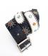 HTC ̎Î ٥ Oval Studs&Emboss Police Stingray Belt / Black