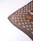 HTC ̎Î͡ SCARF FOULARD SKULLS 70  /  BROWN