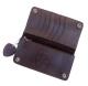 HTC Long Wallet Flower Suede #5 TQS B / Brown
