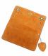 HTC Long Wallet Flower Suede #5 TQS B / Camel