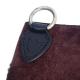 HTC Sunset Short Wallet Flower Suede Mix TQS N / Brown