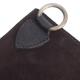 HTC Sunset Short Wallet Flower Suede Mix BLACK N / D Brown