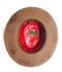 CHAFF DESIGN�̥���ա��ǥ������ Vintage Remake Custom Long Brim Hat / Brown