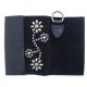 HTC Sunset Short Wallet Flower Suede Mix TQS N / Black