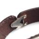 CHAFF DESIGN�̥���ա��ǥ������Leather Plate On Turquoise Bracelet