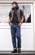 HTC DENIM DOCTORS̎ÎÎގƎюĎގޡ ǥ˥ Vintage Remake Denim Pants/Black Suede
