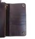 HTC Long Wallet Flower Suede #5 TQS B / Brown