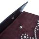 HTC Sunset Short Wallet Flower Suede Mix TQS N / Brown