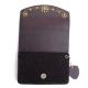 HTC Sunset Long Wallet Flower & Suede mix #6 TQS B / D Brown