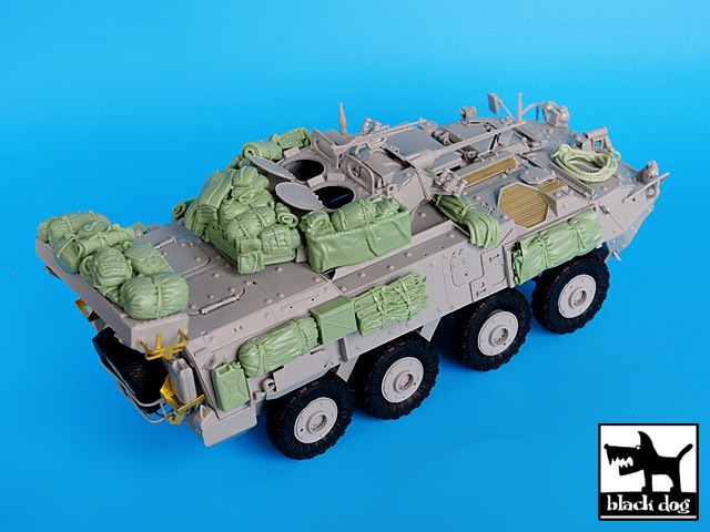 Canadian Lav III Lorit accessories set for Trumpeter Black