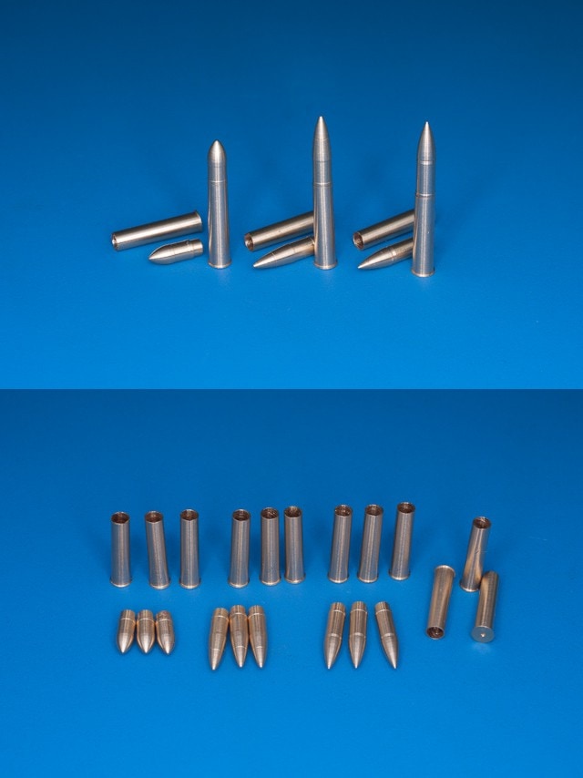 RBǥ 35P20 1/35 Ammo for 75mm M2/M3 & OQF Mk V