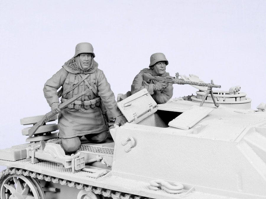 ���󥯥�ǥ� T-35025 1/35 �ɥ��� ����ڳ��ʼ SS�ϥꥳ��, �� 1943 2��