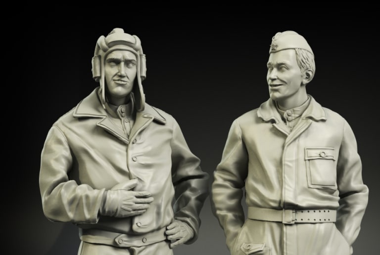 �ѥ�ĥ��������� FI35-012 WWII 1/35 ���ӥ������ʼ 2�Υ��å�
