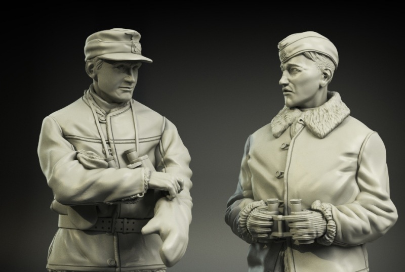 �ѥ�ĥ��������� FI35-029 1/35 WWII �ɥ��������Ʊ������ʼ�δ� �ߵ����� 2�Υ��å�