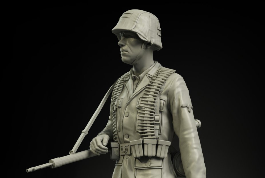 �ѥ�ĥ��������� FI35-040 1/35 �����Ʊ��� MG-42 ���� ����ꥢ