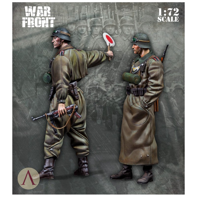 スケール75 SW72-003 1/72 ドイツ野戦憲兵セット(2体) | SCALE75,<br