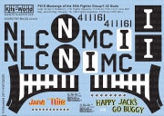 ���åĥ��� KW132026 1/32 WWII ����ꥫ���� P-51D �ޥ����� ��20��Ʈ�� ��77������/��79������ `June Nite` & `Happy Jacks Go Buggy