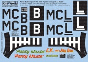 ���åĥ��� KW132027 1/32 WWII ����ꥫ���� P-51D �ޥ����� ��20��Ʈ�� ��79��Ʈ������ `Panty Waste` & `E.K.and Jay Bee / Suzanne