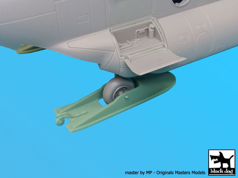 ブラックドッグ A48049 1/48 Ch-47 チヌーク スキーアクセサリー