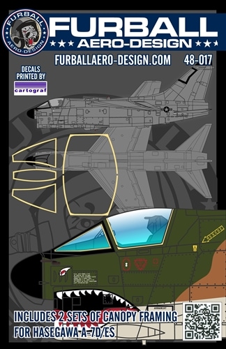 եܡ 48-017 1/48 A-7D / E?륻IIѥΥԡե졼ʥϥѡ