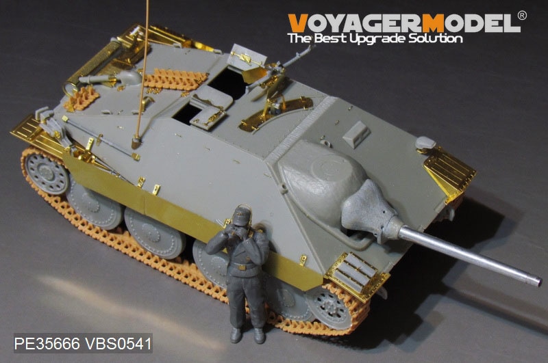 １／35ドイツ軍38式軽駆逐戦車ヘッツアープラモデル完成品 タコム 1/35 38式軽駆逐戦車 ヘッツァー 指揮車型w/フル