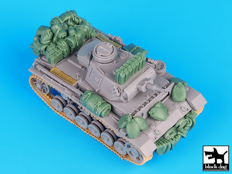 ブラックドッグ T72037 1/72 ドイツ軍 III号戦車N型 ドイツ