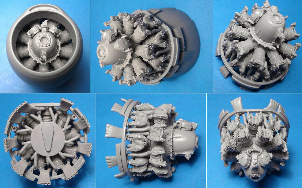 ベクター VDS48125 1/48 A-26B/C インベーダー エンジン (ICM用