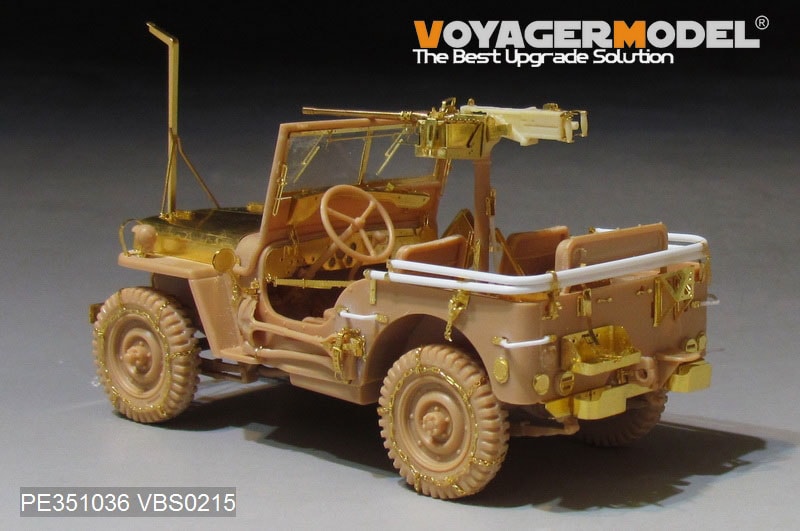 ボイジャーモデル PE351036 1/35 WWII U.S. ジープ ウィリス MB