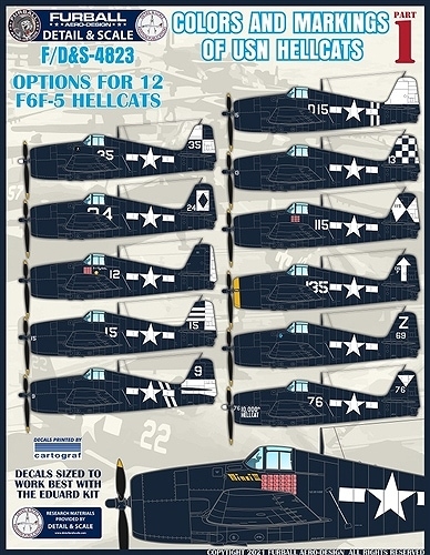 եܡ F/D&S-4823 1/48 顼ޡ of F6F-5 إ륭å ѡ1