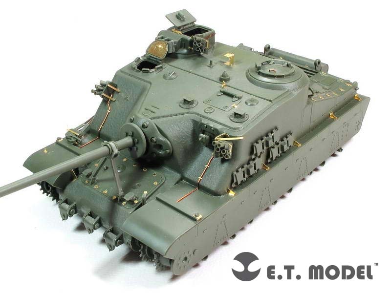 モンモデル 1/35 A39 Tortoise + ディテールアップ 金属砲身 A39 トータス (プラモデル) - ホビーサーチ ミリタリープラモ