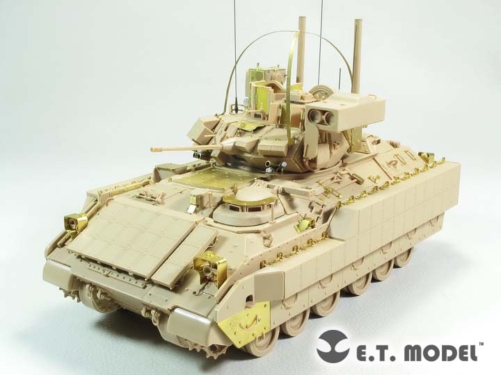 E.T.model E35-219 1/35 アメリカ M3A3 ブラッドレー w/BUSK III 歩兵戦闘車(モンモデル  SS-006用）-ホビーショップ パンツァーレーア