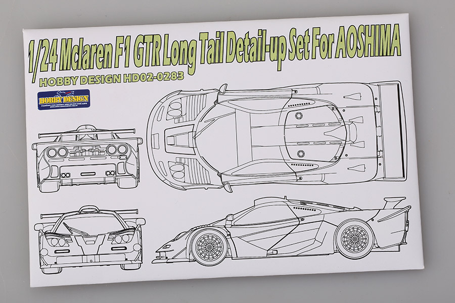 ホビーデザイン HD02-0283 1/24 マクラーレン F1 GTR ロング
